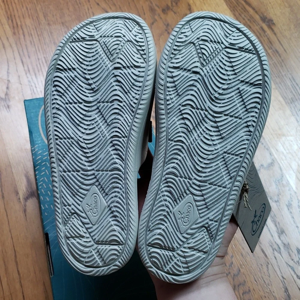 NIB Chaco Chillos Slide Sandal In White Multicolor Tie Dye Kids Size 2
